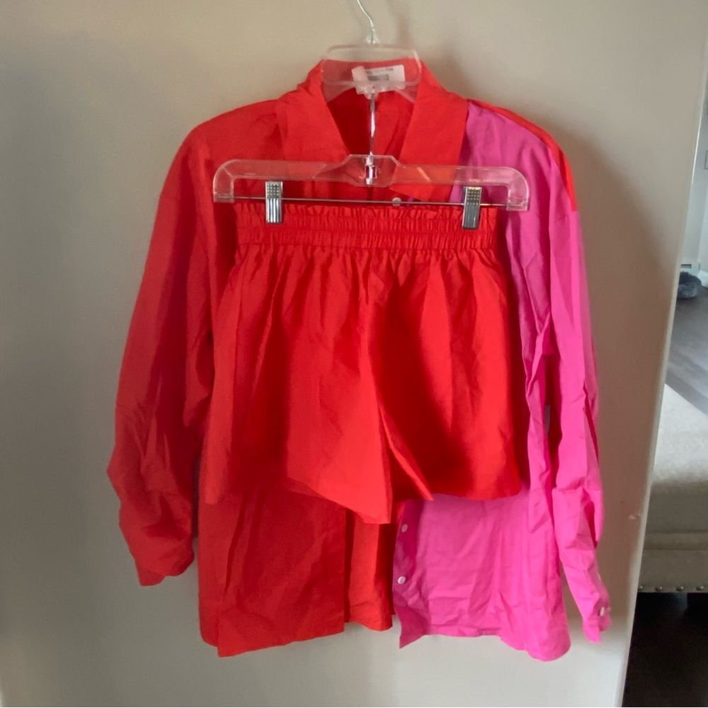 Two piece shorts set-NWT